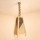 Handmade Bamboo Trapeze Hanging Lamp